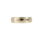 ROUNDED DOUBLE GROOVE BAND IN 14K YELLOW GOLD - ALL WEDDING BANDS
