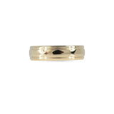 ROUNDED DOUBLE GROOVE BAND IN 14K YELLOW GOLD - ALL WEDDING BANDS
