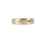 ROUNDED DOUBLE GROOVE BAND IN 14K YELLOW GOLD - ALL WEDDING BANDS