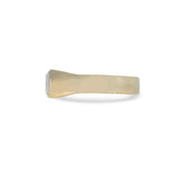 DEMI BEZEL LAB GROWN OVAL DIAMOND RING IN 14K YELLOW GOLD
