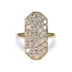 BIANCA DIAMOND RING IN YELLOW GOLD - ALL RINGS