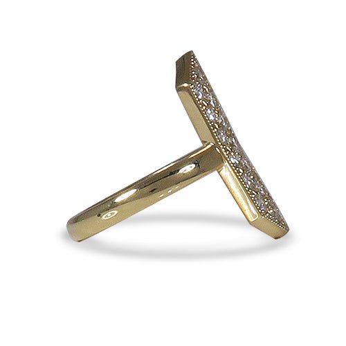 BIANCA DIAMOND RING IN YELLOW GOLD - ALL RINGS