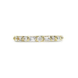 BAGUETTE & BRILLIANT CUT DIAMOND HALF ETERNITY RING - ALL RINGS