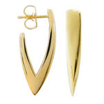 WARRIOR EARRINGS IN YELLOW GOLD - EARRINGS