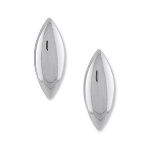 MARQUISE STUDS IN STERLING SILVER - EARRINGS