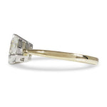 MOI ET TOI ENGAGEMENT RING IN PLATNIUM AND YELLOW GOLE - ALL RINGS