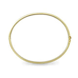 HINGED DIAMOND BANGLE IN YELLOW GOLD - BRACELETS
