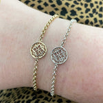 FILIGREE CHARM BRACELET IN STERLING SILVER - BRACELETS