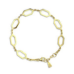 GRAPHITE BRACELET IN YELLOW GOLD - BRACELETS