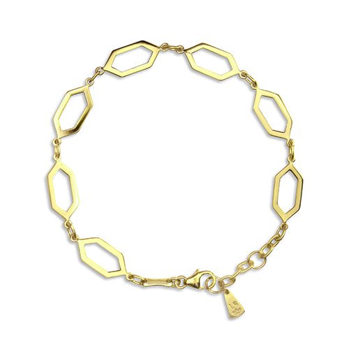 GRAPHITE BRACELET IN YELLOW GOLD - BRACELETS