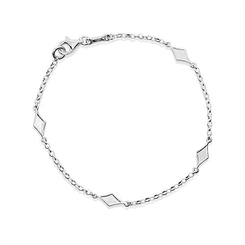 HARLEQUIN BRACELET IN STERLING SILVER - BRACELETS