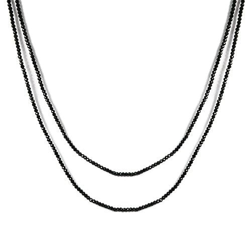 SPINEL SINGLE STRAND NECKLACE IN YELLOW GOLD - NECKLACES
