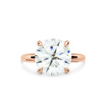 4 CARAT DIAMOND ROSE GOLD RING - ALL ENGAGEMENT RINGS