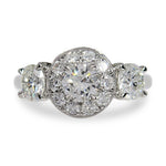 DIAMOND ENGAGEMENT RING IN PLATNIUM - ALL RINGS