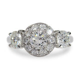 DIAMOND ENGAGEMENT RING IN PLATNIUM - ALL RINGS