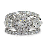 DIAMOND ENGAGEMENT RING IN PLATNIUM - ALL RINGS