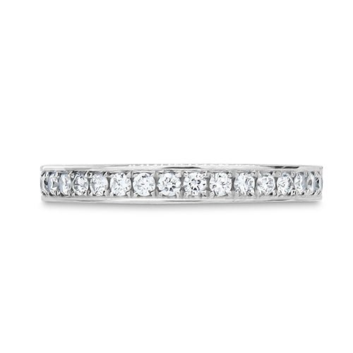 FULL ETERNITY DIAMOND BAND IN WHITE GOLD - ALL RINGS