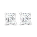 ASHER CUT DIAMOND STUD EARRINGS -