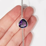 COLOURFUL GEMSTONE OPERA LENGTH NECKLACE -