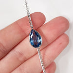 COLOURFUL GEMSTONE OPERA LENGTH NECKLACE -