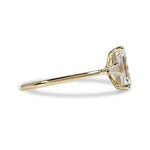 EMERALD CUT DIAMOND ENGAGEMENT RING -