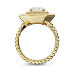 CUSHION CUT DIAMOND ENGAGEMENT RING - ALL RINGS