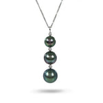 TAHITIAN PEARL DROP NECKLACE -