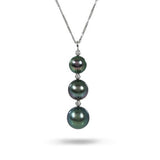 TAHITIAN PEARL DROP NECKLACE -