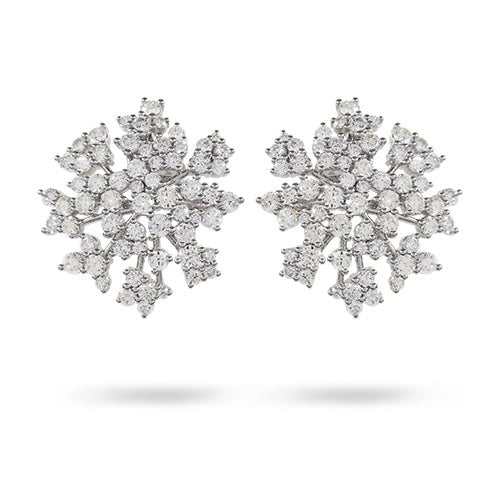 LACE EARRING IN WHITE GOLD - NECKLACES