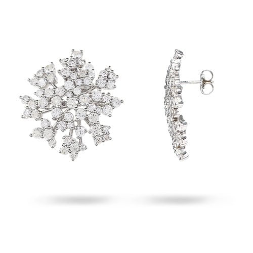 LACE EARRING IN WHITE GOLD - NECKLACES