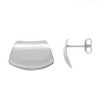 VERVE EARRINGS IN POLISHED STERLING SILVER - EARRINGS