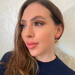 FILIGREE LARGE DROP EARRINGS IN STERLING SILVER - EARRINGS