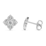 CUSTOM LOTUS STUD EARRINGS -