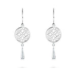 SMALL FILIGREE TASSEL DROP EARRINGS IN STERLING SILVER - EARRINGS