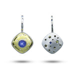 STAR SAPPHIRE EARRINGS -
