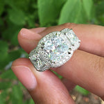 TRIOMPHE TRIPLE DIAMOND RING -