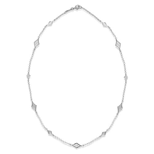 HARLEQUIN NECKLACE IN STERLING SILVER - NECKLACES