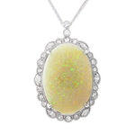 BESPOKE HEIRLOOM OPAL PENDANT -