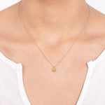 VICTORIA CITRINE PENDANT IN YELLOW GOLD - NECKLACES