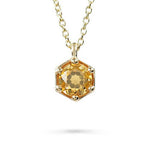 VICTORIA CITRINE PENDANT IN YELLOW GOLD - NECKLACES