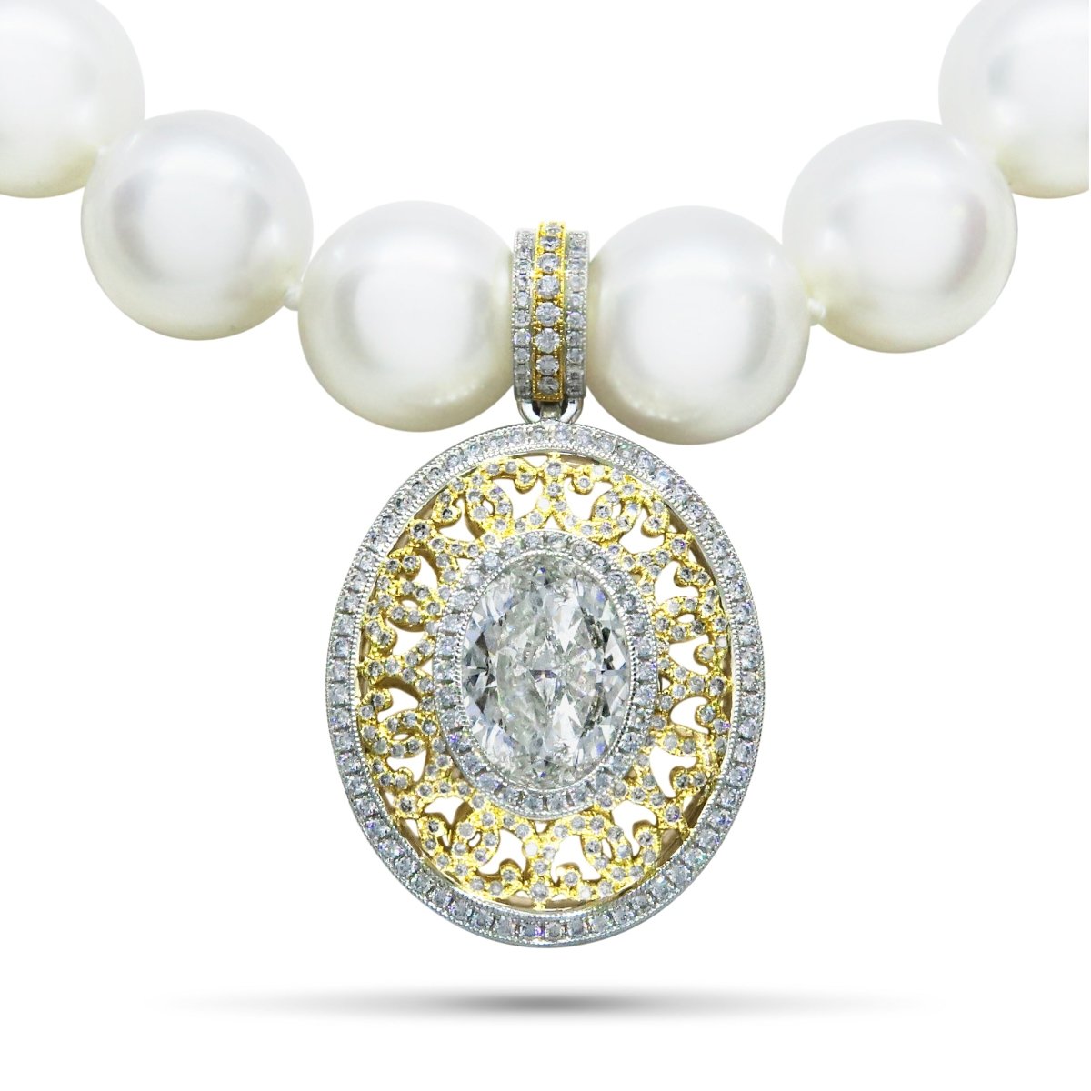 OVAL DIAMOND PEARL ENHANCER -