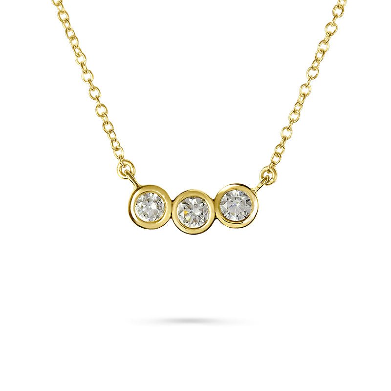 18K White Gold & Diamond Simple Jewelry Set – Virani Jewelers