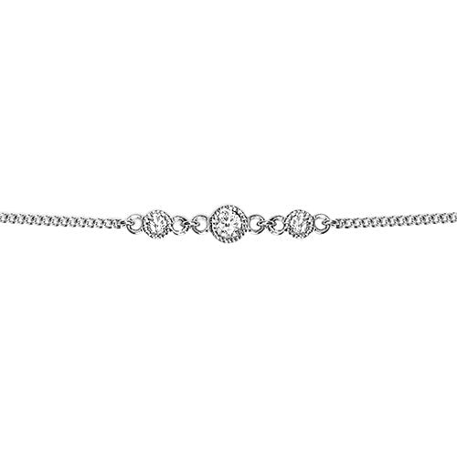 FLOATING DIAMOND OPERA NECKLACE IN WHITE GOLD - NECKLACES