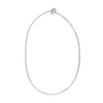 ROLO LINK CHAIN NECKLACE IN STERLING SILVER - NECKLACES