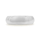 ROUNDED TOP WEDDING RING WITH COMFORT FIT INTERIOR - ALL RINGS