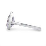 PASTEL LAVENDER SPINEL RING IN PLATINUM - ALL RINGS