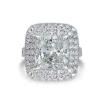 4 CARAT CUSHION CUT DIAMOND ENGAGEMENT RING - ALL ENGAGEMENT RINGS