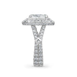 4 CARAT CUSHION CUT DIAMOND ENGAGEMENT RING - ALL ENGAGEMENT RINGS