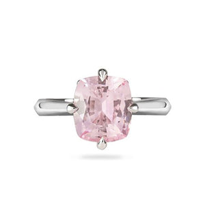 THE CLAIRE PINK SAPPHIRE RING IN PLATINUM - ALL ENGAGEMENT RINGS