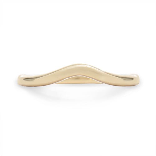 MONROE WEDDING BAND IN 14 KARAT YELLOW GOLD - ALL RINGS